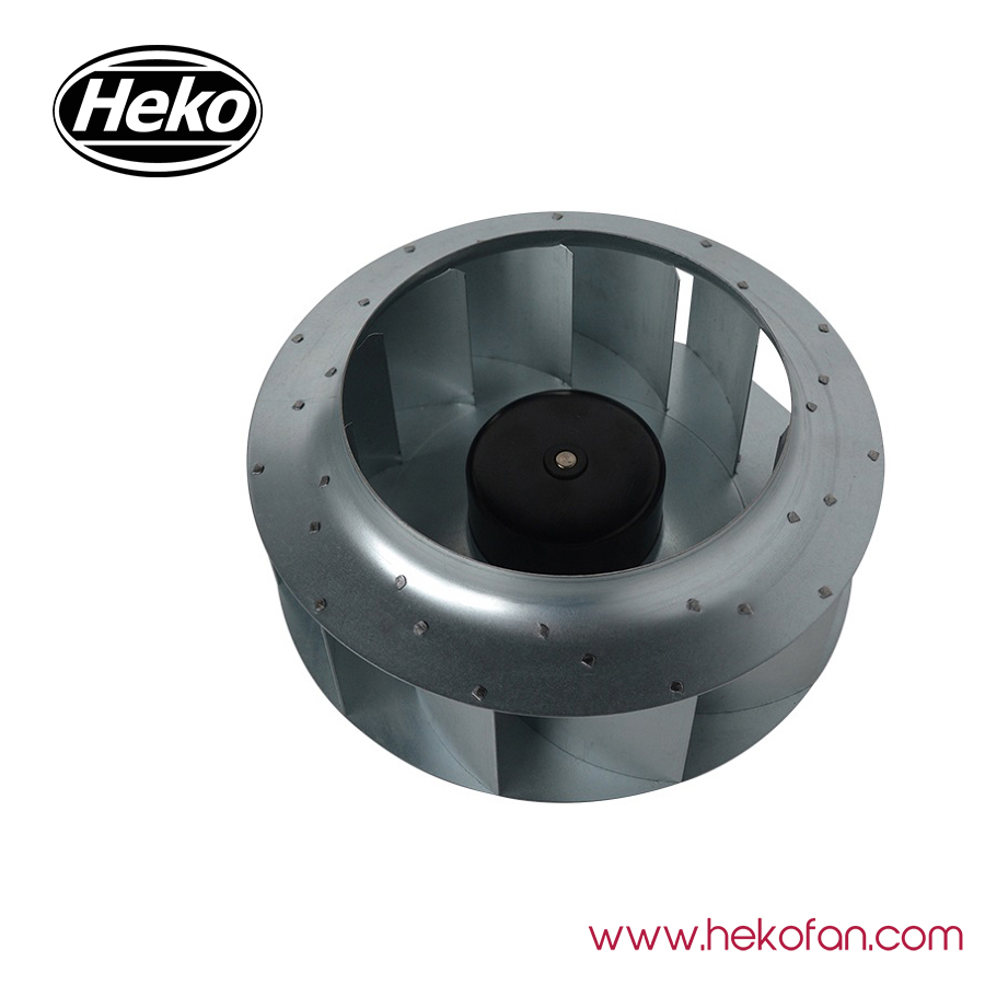 HEKO DC280mm مروحة طرد مركزي للخلف الصناعي 