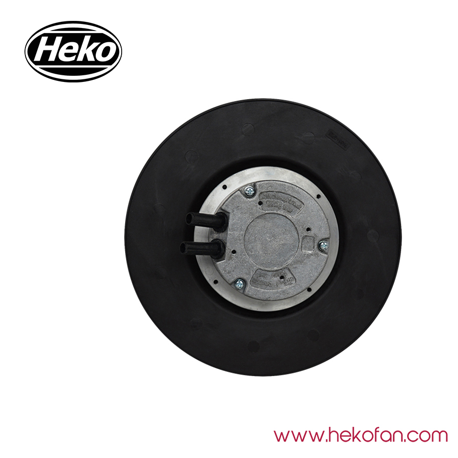 HEKO 220mm مروحة عادم صغيرة ذات ضغط عالٍ منحنية بالطرد المركزي