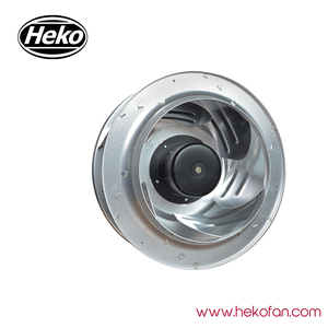 HEKO DC355mm مروحة الطرد المركزي الصناعية المصنوعة من الفولاذ المقاوم للصدأ