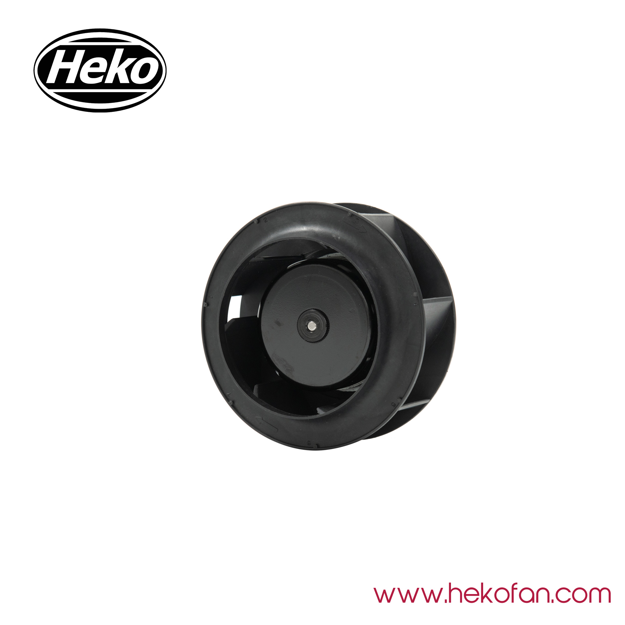 HEKO DC133mm DC الطرد المركزي الخلفي لكابينة الرش