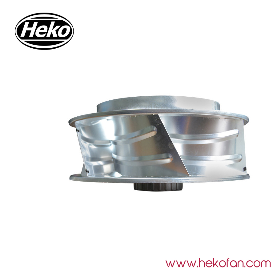 HEKO DC355mm مروحة طرد مركزي صناعية من الفولاذ المقاوم للصدأ