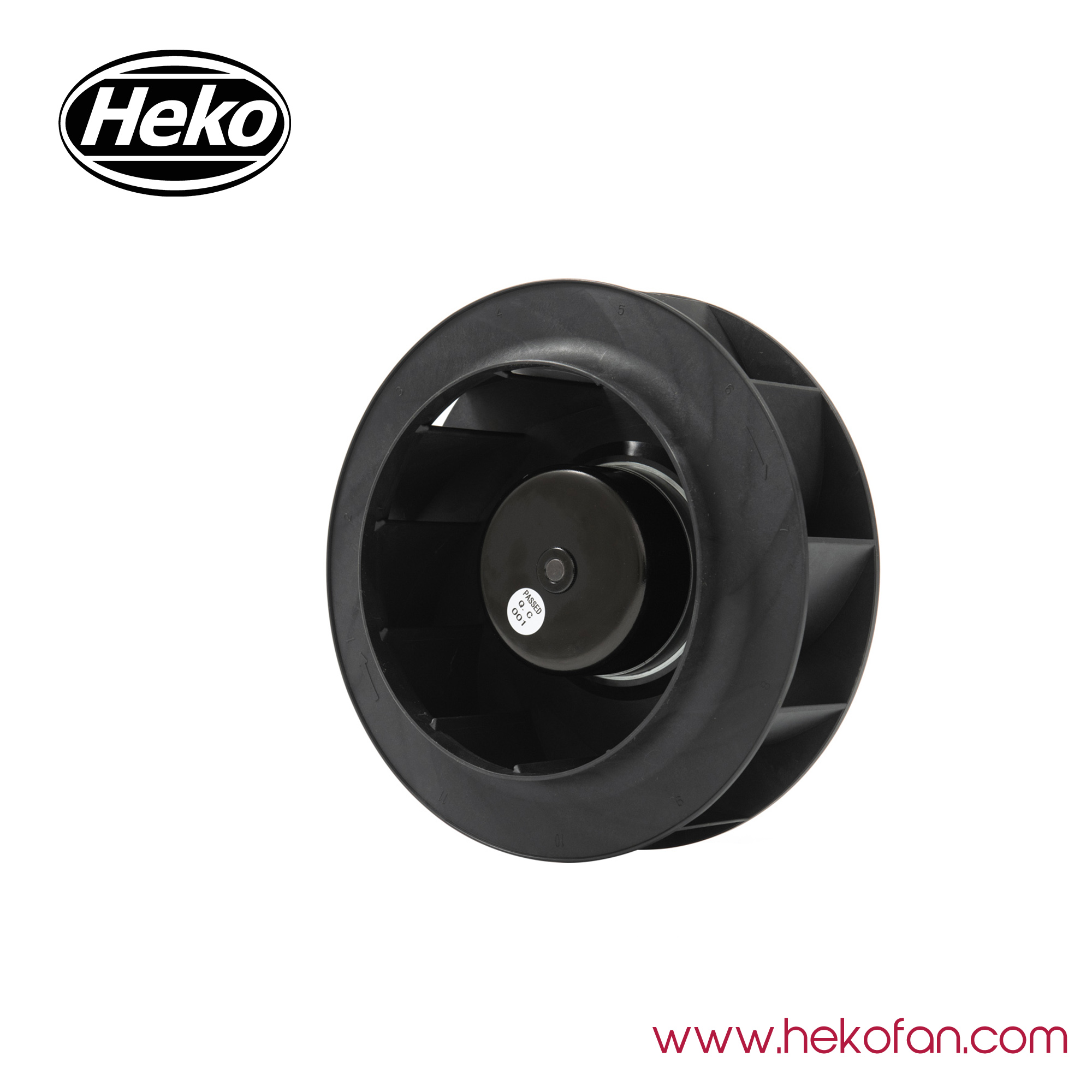 HEKO DC250mm 24V 48V مروحة عادم الطرد المركزي لتبريد الهواء