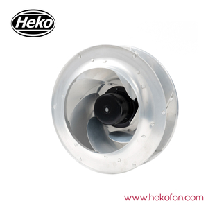 HEKO DC400mm المكره الألومنيوم منفاخ الهواء الصامت الطرد المركزي