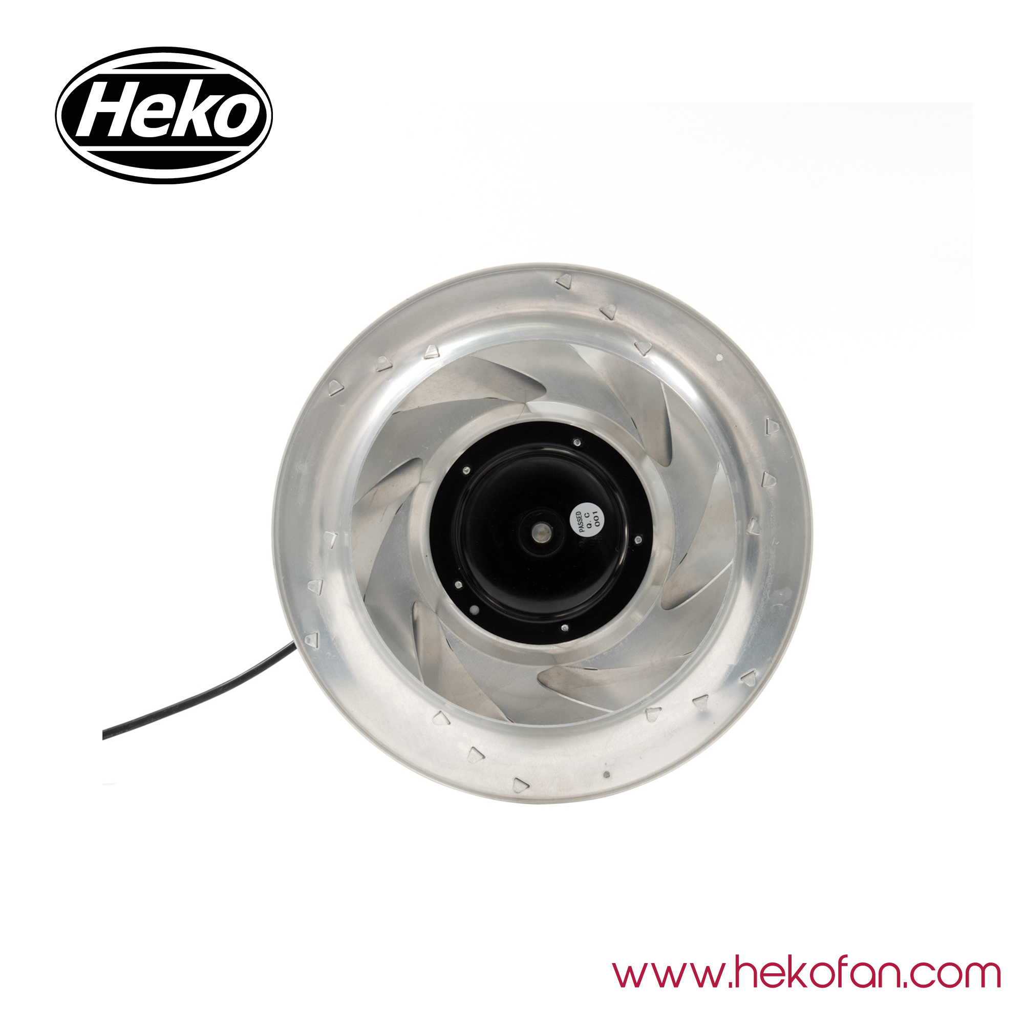 HEKO DC102mm مروحة محرك الطرد المركزي لتنقية الهواء