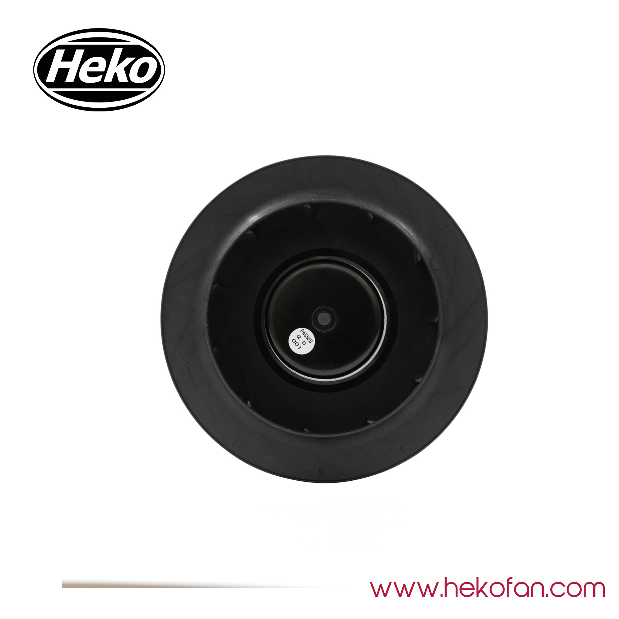 HEKO DC250mm 24V 48V مروحة عادم الطرد المركزي لتبريد الهواء