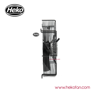 HEKO EC300mm مطلي بالفولاذ بمروحة محورية صناعية سوداء