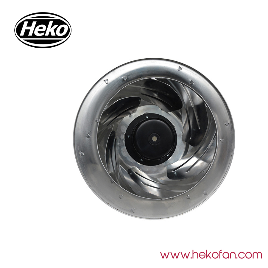 HEKO DC355mm مرشح مفيد قابل للتخصيص يميل مروحة الطرد المركزي