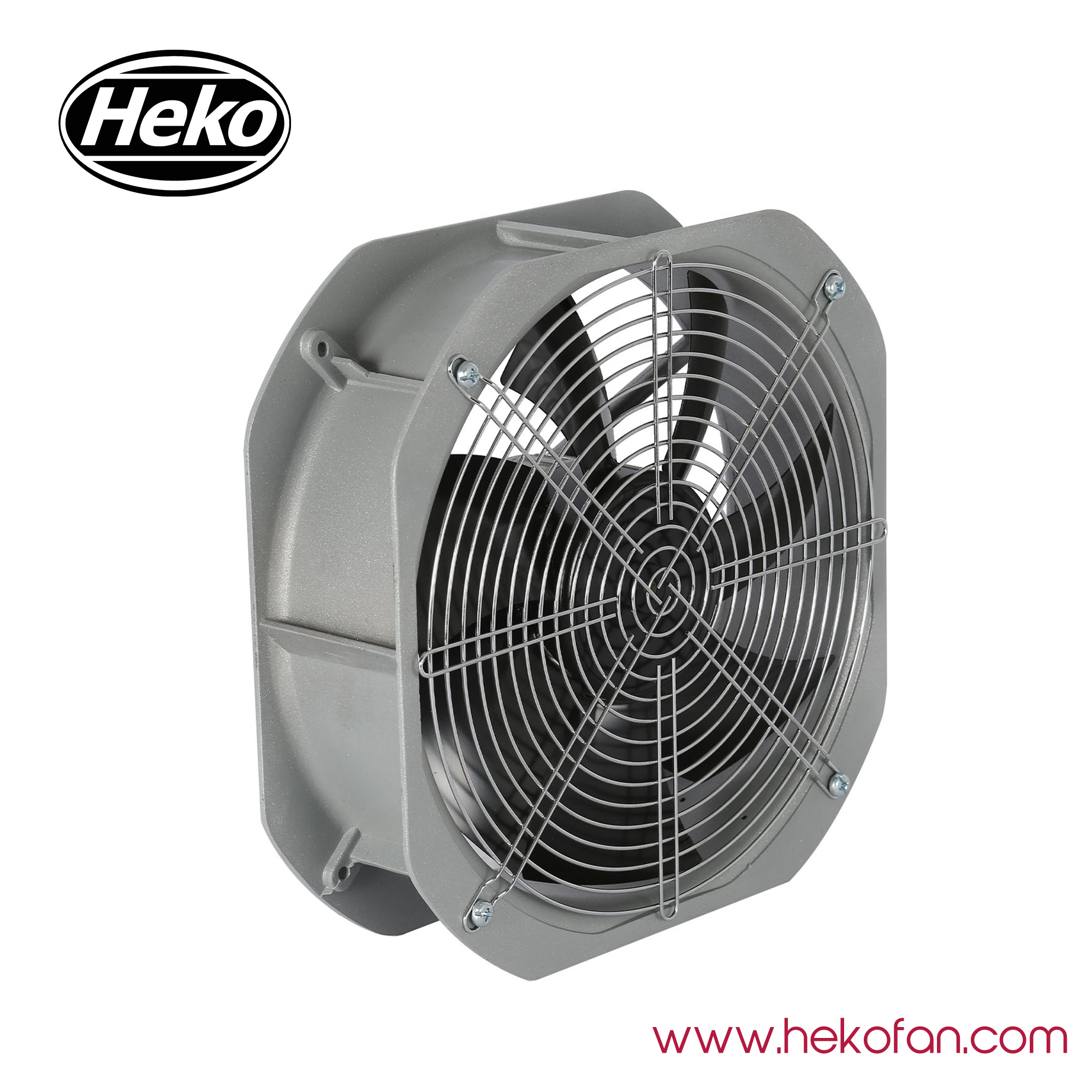 HEKO DC250mm 24V 48V تكييف الهواء HVAC مروحة محرك محورية