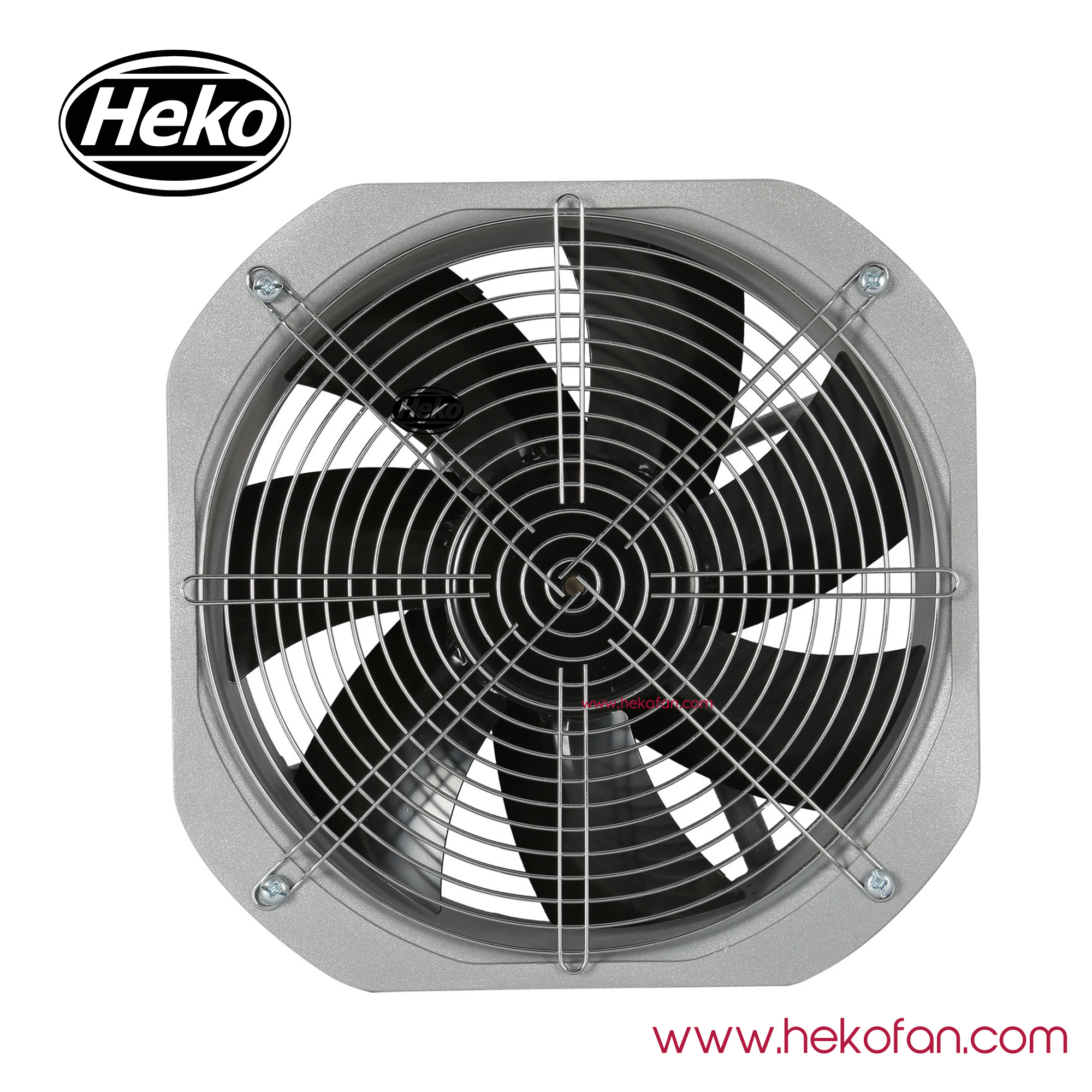 HEKO DC250mm 24V 48V تكييف الهواء HVAC مروحة المحرك المحوري