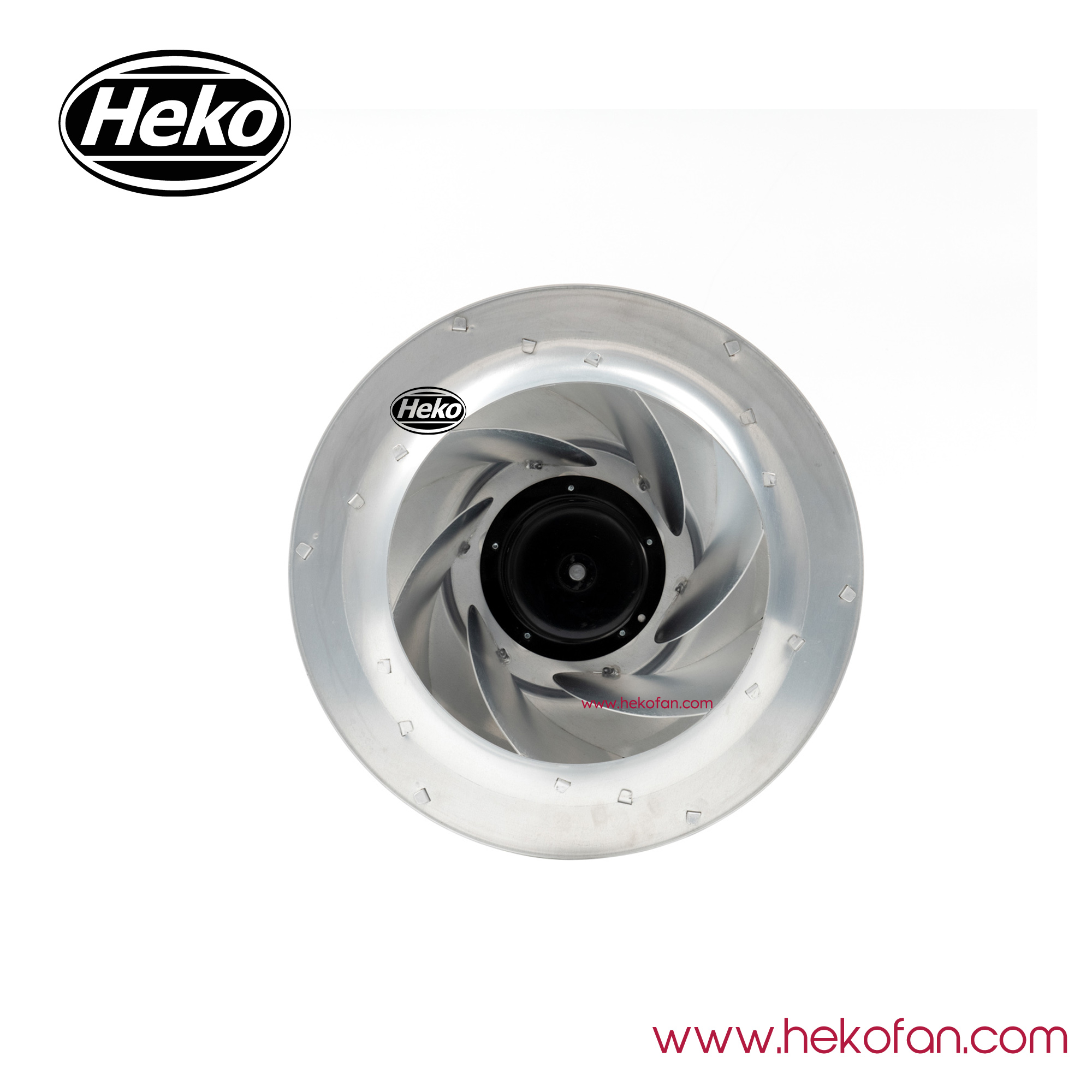 HEKO DC400mm الألومنيوم المكره منفاخ الهواء الطرد المركزي الصامت