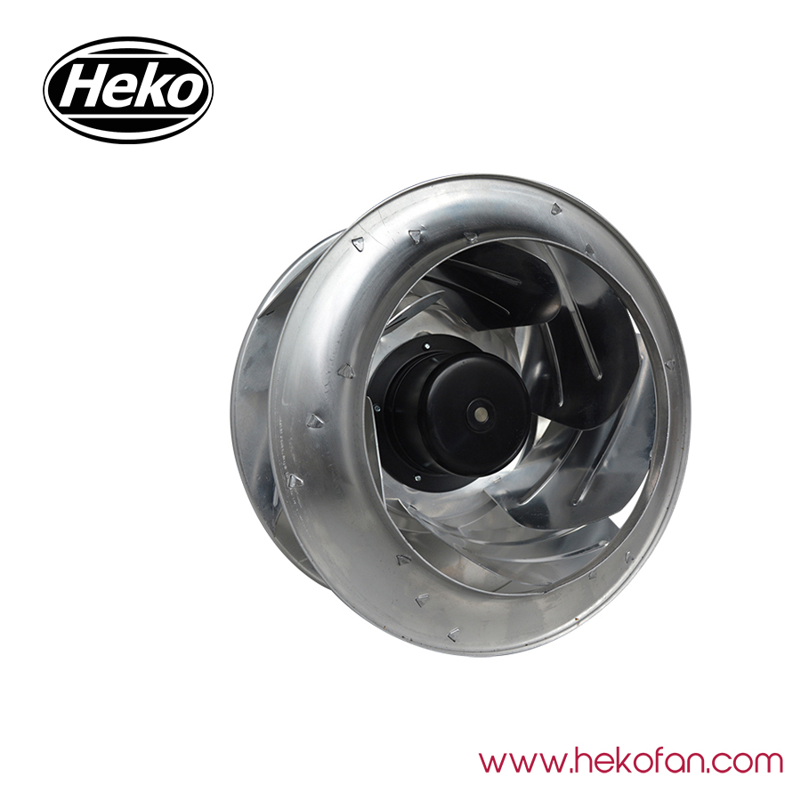 HEKO DC355mm مرشح مفيد قابل للتخصيص يميل مروحة الطرد المركزي