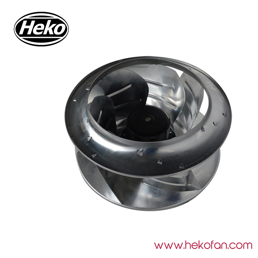 HEKO DC355mm مرشح مفيد قابل للتخصيص يميل مروحة الطرد المركزي