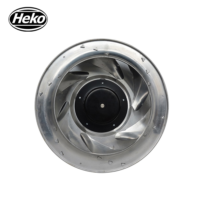 HEKO EC355mm منخفضة الضوضاء صناعة منحنية للخلف مروحة طرد مركزي